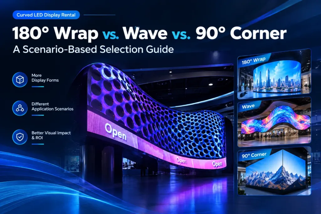 A Scenario-Based Selection Guide for Curved LED Display Rentals